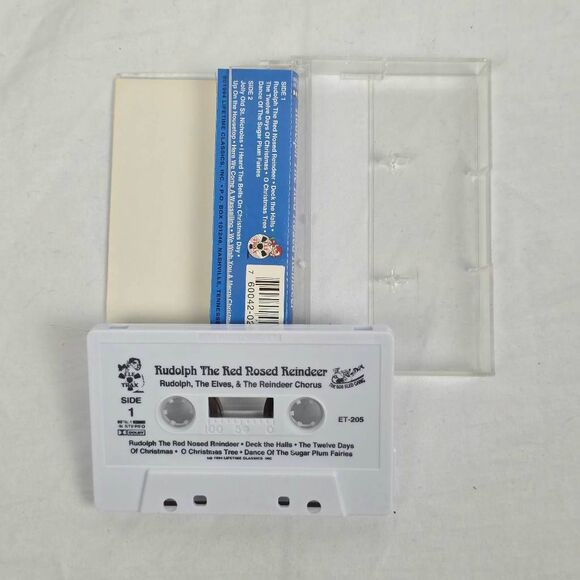 Rudolph the Red Nosed Reindeer Christmas Cassette - Picture 2 of 3